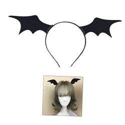 NOLITOY Halloween-Stirnbänder Feder Haarband Halloween-haarband Halloween-haarreifen Cosplay-haarband Kopfbedeckung Aus Teufelshorn Haarschmuck Lustig Zubehör Kinder Haargummis von NOLITOY