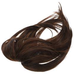 NOLITOY Kunsthaar-Clip-In-Haarteile Mit 360°- -Perücke Für Frauen Mit Schütterem Haar Hellbraun von NOLITOY