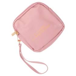 NOLITOY Servietten-Aufbewahrungstasche Femininer Menstruationspad-Halter Menstruationspad-Beutel Tragbare Geldbörse Mini-Make-Up-Tasche Erste-Perioden-Set Taschen Für Mädchen Frauen Damen von NOLITOY