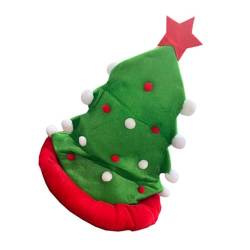 NOLITOY Weihnachtsbaummütze weihnachtsdeko Weihnachtsmütze Weihnachtsbaumkappen Weihnachtsbaum-Stirnband Hüte Motorhaube für Kinder Weihnachtskopfschmuck weihnachtsfeier hut Karikatur von NOLITOY