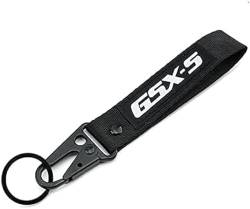 NOLLAM Schlüsselanhänger mit Motorrad-Stickerei passt für Suzuki GSX-S 125 750 1000 1000GT GSX-S750 GSX-S1000 von NOLLAM