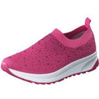 NONAMES Slip On Sneaker Damen pink von NONAMES