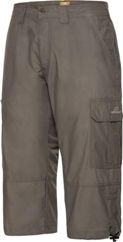 NORDCAP Herren Capri Hose, Kurze Khaki Wander- & Trekkinghose, Cargohose für Männer, Bermuda-Shorts, 3/4 Outdoorhose für den Sommer, Gr. 24 – 60, Menge: 1 Stück von NORDCAP