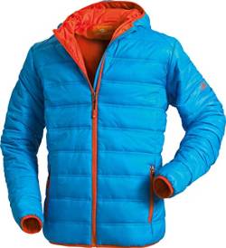 NORDCAP Herren Stepp-Jacke in Daunenoptik, Outdoorjacke, tolle Übergangs- & Winterjacke, 100% Wattierung, Blau, 3XL von NORDCAP