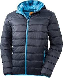 NORDCAP Herren Stepp-Jacke in Daunenoptik, Outdoorjacke, tolle Übergangs- & Winterjacke, 100% Wattierung, Marine, XXL von NORDCAP