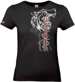 NORDGARD Damen Shirt Fenrir Wikinger Shirt für Damen des Modelabels (L) von NORDGARD