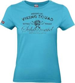 NORDGARD Damen Shirt SCHILDMAID Wikinger Shirt für Damen (M) von NORDGARD