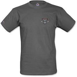 NORDGARD Shirt Walhall Wikinger Shirt für Damen und Herren des Modelabels, Grau, XL von NORDGARD