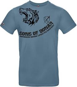 NORDGARD Sommerkollektion 2018 T-Shirt DONARSSON für SIE und IHN (XL) stahlblau von NORDGARD