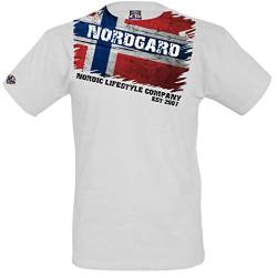 NORDGARD Viking Shirt Flagg (XL) weiß von NORDGARD