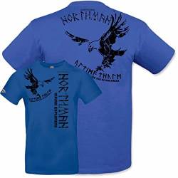 NORDGARD Viking Shirt Northman 2" (L) blau von NORDGARD