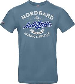 NORDGARD Viking Shirt SKJERME, Stahlblau, XL von NORDGARD