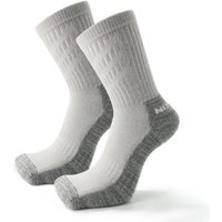 NORDSOX Wandersocken Premium Merino Wolle Premium für Damen & Herren (1-Paar) Klimaregulierend & sehr weich & atmungsaktiv von NORDSOX