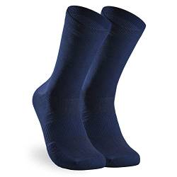 NORTEI Fahrradsocken, Gravel Radsocken, MTB, Spinning und Laufen, Atmungsfähig, für Herren und Frauen - Infinity Navy (as3, alpha, x_l, regular, XL) von NORTEI