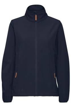 NORTH BEND NBCorrina Damen Softshell Jacke Funktionsjacke wasserdicht atmungsaktiv winddicht Wassersäule 8000mm W-PRO Wetterschutzsystem, Größe:42, Farbe:Navy Blazer (2048) von NORTH BEND