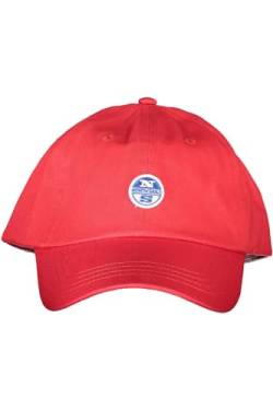 NORTH SAILS Baseballkappe Mann verstellbare Kappe mit Schirm Artikel 623204 Baseball, 0230 Rosso/Red, Einheitsgröße von NORTH SAILS