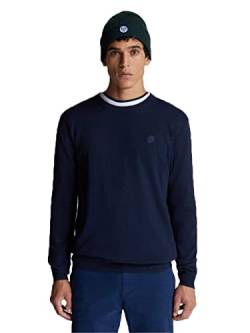 NORTH SAILS Herren Crewneck 12 GG Pullover, Marineblau, Large von NORTH SAILS