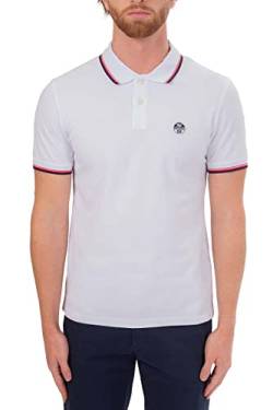 North Sails - Men's Regular Polo Shirt with Logo Collar - Size XL von NORTH SAILS