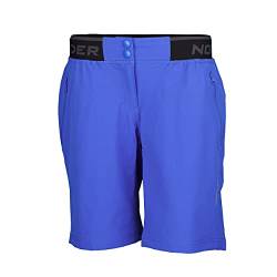 NORTHFINDER Damen Stretch Shorts Mikayla Ideal für alle Outdoor-Aktivitäten, Trekking, Expedition, Reisen, Camping, Extreme Atmungsaktivität und Komfort - Blue - XL von NORTHFINDER