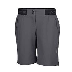 NORTHFINDER Damen Stretch Shorts Mikayla Ideal für alle Outdoor-Aktivitäten, Trekking, Expedition, Reisen, Camping, Extreme Atmungsaktivität und Komfort - greengrey - 3XL von NORTHFINDER