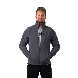 NORTHFINDER Fleece Pullover Herren Mission | Warme Fleecejacke Herren mit Einer Material verwendeten Antipilling- Technologie | Perfekt geeignet als Arbeitspullover Herren (Darkgrey 3XL) von NORTHFINDER