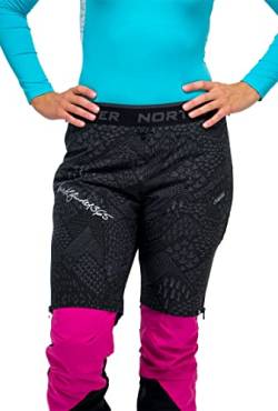 NORTHFINDER Thermo Shorts Damen Skialp Polartec® Alpha Direct Isoliershorts BLATNA | Perfekte und einfache Thermo Kurze Hose Damen für alle Arten von Outdoor Wintersport, insbesondere für Skitouren von NORTHFINDER