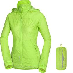 NORTHFINDER Ultraleichte Regenjacke Damen Wasserdicht Atmungsaktiv | Fahrrad Regenjacke Damen Laufjacke Ultraleicht | Windjacke Regenjacke Zusammenfaltbar | Packable Regenjacke Rain Jacket - Green von NORTHFINDER