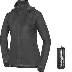 NORTHFINDER Ultraleichte Regenjacke Damen Wasserdicht Atmungsaktiv | Fahrrad Regenjacke Damen Laufjacke Ultraleicht | Windjacke Regenjacke Zusammenfaltbar | Packable Regenjacke Rain Jacket - Grey von NORTHFINDER