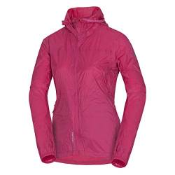 NORTHFINDER Ultraleichte Regenjacke Damen Wasserdicht Atmungsaktiv | Fahrrad Regenjacke Damen Laufjacke Ultraleicht | Windjacke Regenjacke Zusammenfaltbar | Packable Regenjacke Rain Jacket - Rosa von NORTHFINDER