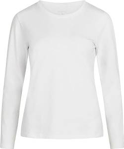 NORVIG Damen Norvig Ladies O-neck T-shirt L/S White T Shirt, Weiß, M EU von NORVIG