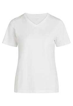 NORVIG Damen Norvig Ladies V-neck T-shirt S/S White T Shirt, Weiß, S EU von NORVIG