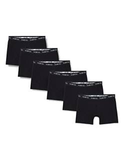 NORVIG Men's 6-Pack Mens Tights Black Boxer Shorts, L von NORVIG