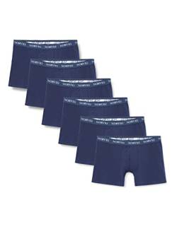 NORVIG Men's 6-Pack Mens Tights Navy Boxer Shorts, XXL von NORVIG