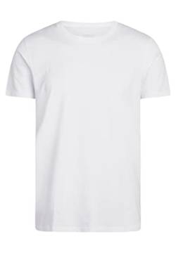 NORVIG Men's O-Neck S/S White T-Shirt, M von NORVIG