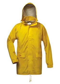 Norway PU Regen-Jacke mit Kapuze - gelb- Größe: 4XL ? von NORWAY