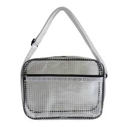 NOTAG Unisex Umhängetasche, antistatisch, Werkzeugtasche, wasserdicht, transparent, PVC, Umhängetasche, 2669, groß, Large von NOTAG