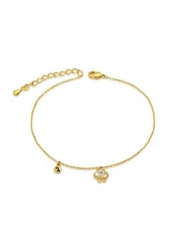NOVOCE Armband Minderheiten-Design, minimalistisches Armband, Senden Sie Freundin JewelryGirl Herz Armband Gold von NOVOCE