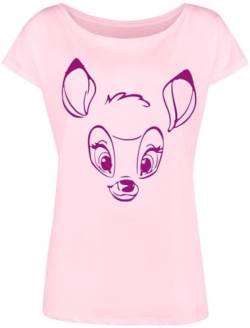 Bambi Cute Damen Loose-Shirt lightpink, Größe:S von NP Nastrovje Potsdam