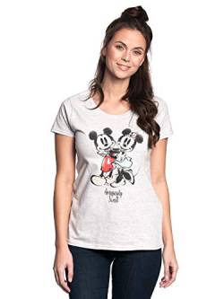 Disney Amazingly Sweet Damen T-Shirt Grau Meliert XXL von NP Nastrovje Potsdam