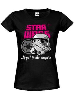 Star Wars Loyal to The Empire Damen T-Shirt schwarz, Größe:L von NP Nastrovje Potsdam