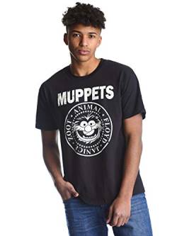 The Muppets R'N'R Herren T-Shirt Schwarz S von NP Nastrovje Potsdam