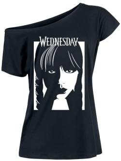 Wednesday W Damen Loose-Shirt schwarz, Größe:XL von NP Nastrovje Potsdam