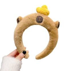 Mädchen Capybara Stirnbänder Lustige Capybara Kopfbedeckung Haarbänder Kopfschmuck Cartoon Haarbänder Geburtstagsparty Cartoon Stirnbänder von NPYQ