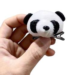 Plüsch Panda Für Mädchen Haarstyling Hübsches Panda Haarseil Und Stirnband Hübsches Ohrfeigenarmband Für Kleinkinder Panda Weihnachtsbrosche von NPYQ