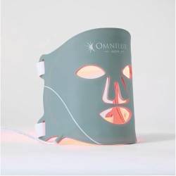 Omnilux Contour Face. Von der FDA zugelassene flexible LED-Lichttherapiemaske. Professionelle Behandlung in Klinikqualität für Anti-Aging und Anti-Falten (Men) von NRO