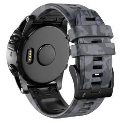 NRYCR 22 x 26 mm Smartwatch-Silikonband für Garmin Fenix 7 7X 5 5X Plus 6 6X Pro Epix 935 Uhrenarmband Schnellverschluss-Armband Correa, 22mm Fenix 7- EPIX, Achat von NRYCR