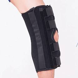 NSXAYIWE Knieorthese, Verstellbarer 3-Panel-6-Schultergurt, Lindert Beschwerden, Knie-Bein-Halterung, Verstauchungs-Luxations-Verletzungskorrektor(M) von NSXAYIWE