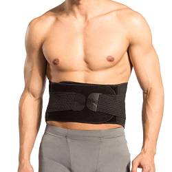 NSXAYIWE Rückenstützgürtel, Atmungsaktiver Rückenstützgürtel Für Männer Und Frauen, Lordosenstütze, Lordosenstütze, Kompatibel Für Zuhause Und Heben Bei Der Arbeit von NSXAYIWE