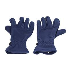 NSXAYIWE Winterhandschuhe, Leichte Und Leicht zu Tragende Winddichte Handschuhe Mit Touchscreen-Fingern, Verdickte Rutschfeste Blaue Winterhandschuhe Für Outdoor-Reiten(M) von NSXAYIWE