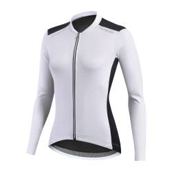 NUCKILY Damen Langarmshirts Radtrikots Radfahren Jersey Langarm Fahrrad Kleidung Shirts Tragen Mit 4 Taschen von NUCKILY